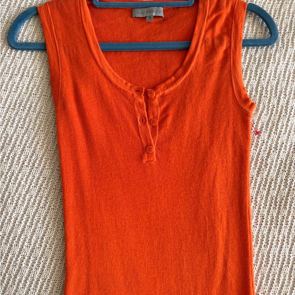 Anatomie silk cashmere wool tank